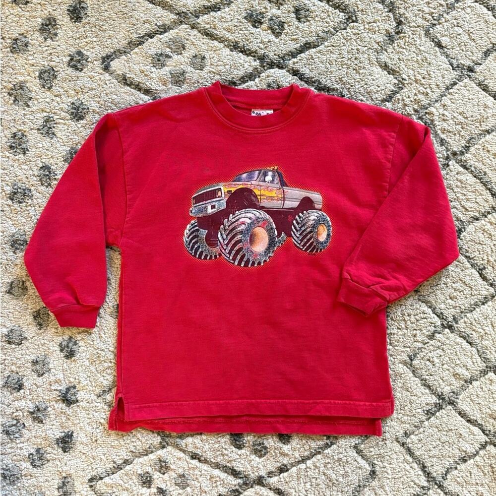 So Fun monster truck sweatshirt